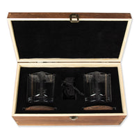 Load image into Gallery viewer, Whiskey Glass Set in Gift Wood Box
