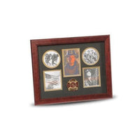 Load image into Gallery viewer, 5 Picture Collage Frame Firefighter Medallion
