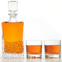 Load image into Gallery viewer, Excalibur Decanter Set with Old Fashion Rocks Glasses

