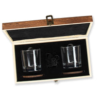 Load image into Gallery viewer, Whiskey Glass Set in Gift Wood Box
