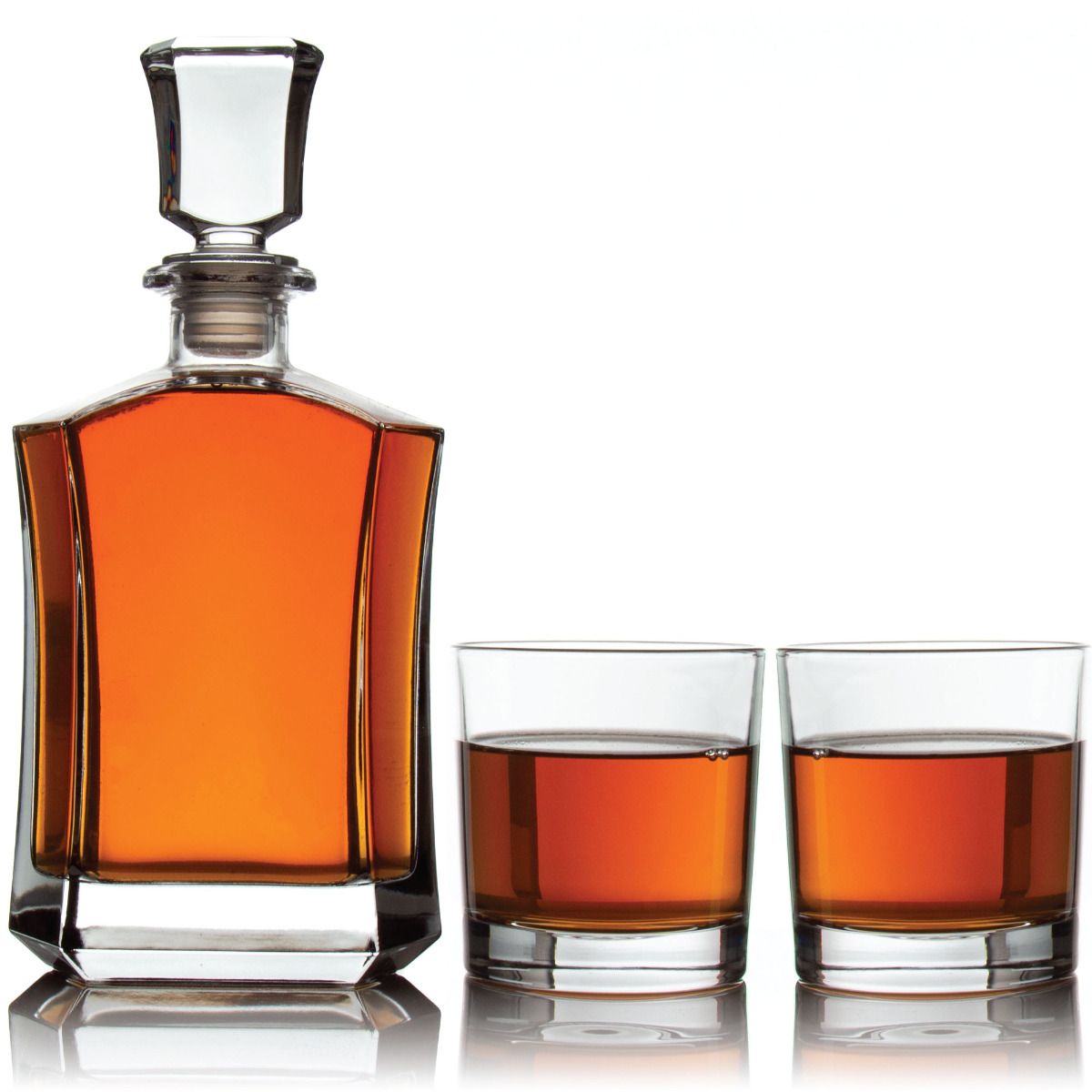 Crown Decanter Set - Add Your Logo Here - Add Your Brand Name - Add Your Design