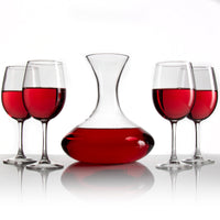 Load image into Gallery viewer, Flat Top 64oz Wine Decanter - With Optional Glasses
