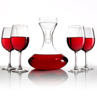 Load image into Gallery viewer, Flat Top 64oz Wine Decanter - With Optional Glasses
