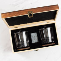 Load image into Gallery viewer, Whiskey Glass Set in Gift Wood Box
